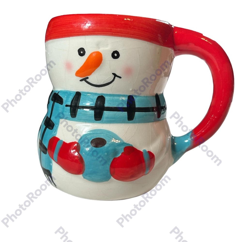 Authentic Bay‎ Island Christmas Snowman Mug